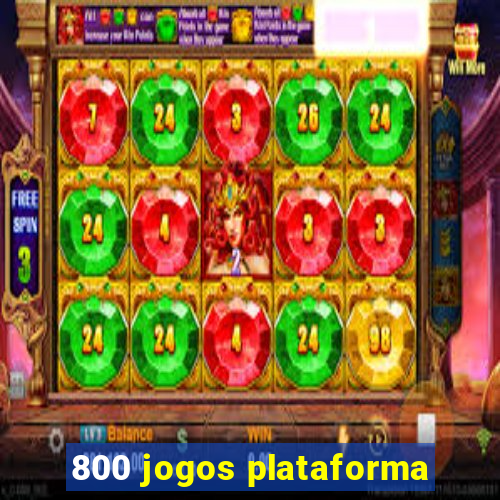 800 jogos plataforma